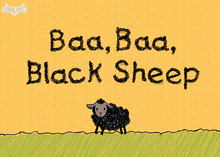 Baa, Baa, Black Sheep